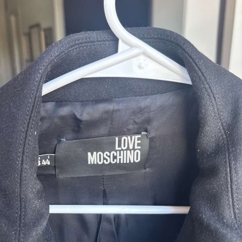 Love Moschino Elegant Black Jacket